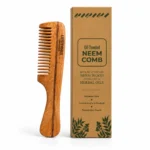 Neem Comb Curved Handle