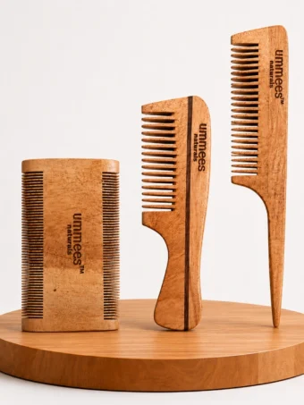 Neem Wood Comb Set