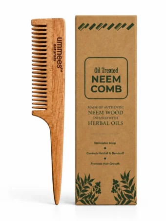 Neem Comb Straight Handle