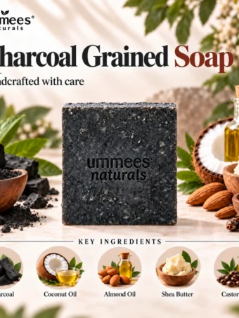Charcoal Grained Cold Processed Soap