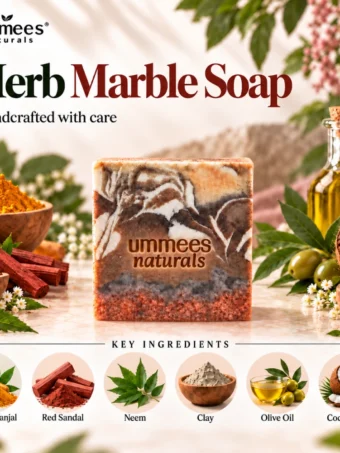 Herb Marble Cold Processed Soap